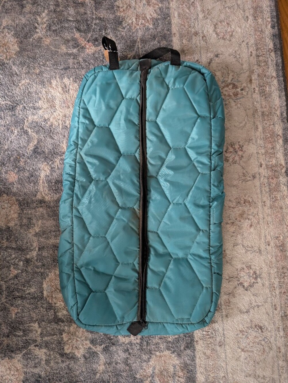Teal Bridle Headstall Bag- Holds Two